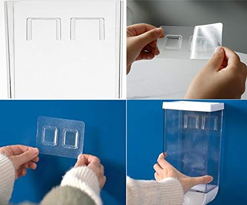 🥣 Dispensador de Cereales Montado en la Pared – Transparente, Hermético y Ahorra Espacio