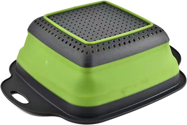 🥦 Set de Coladores Plegables de Silicona