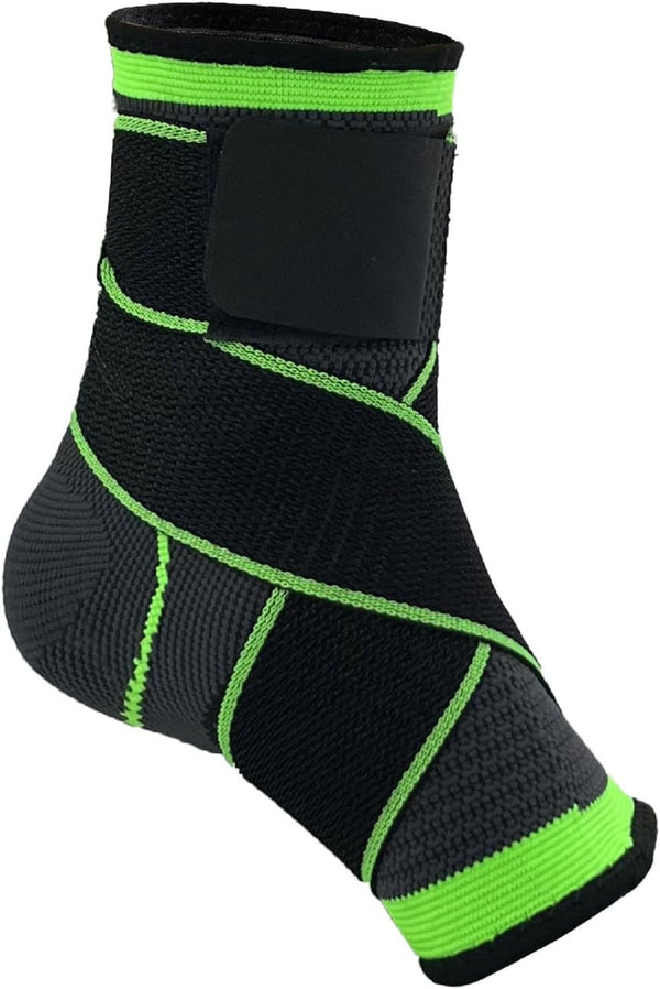 🦶 Tobillera de Compresión Ajustable – Soporte para Deportes, Dolor Articular y Recuperación