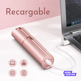 Depiladora facial eléctrica recargable con luz LED - DOMICENTRO