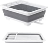 🧽 Escurridor de Platos Plegable con Bandeja – Multifuncional y Ahorra Espacio