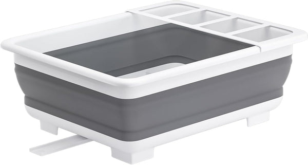 🧽 Escurridor de Platos Plegable con Bandeja – Multifuncional y Ahorra Espacio