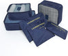 Cubos de Empaque para Viaje – Kit Organizador 6 en 1 (Azul Marino)