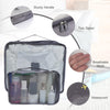 Cubos de Empaque para Viaje – Kit Organizador 6 en 1 (Gris)