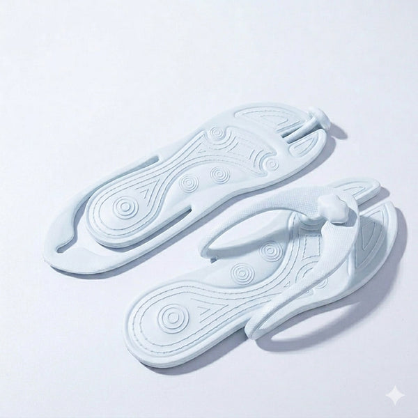 Sandalias Plegables Portátiles – Ligeras y Cómodas – Celeste
