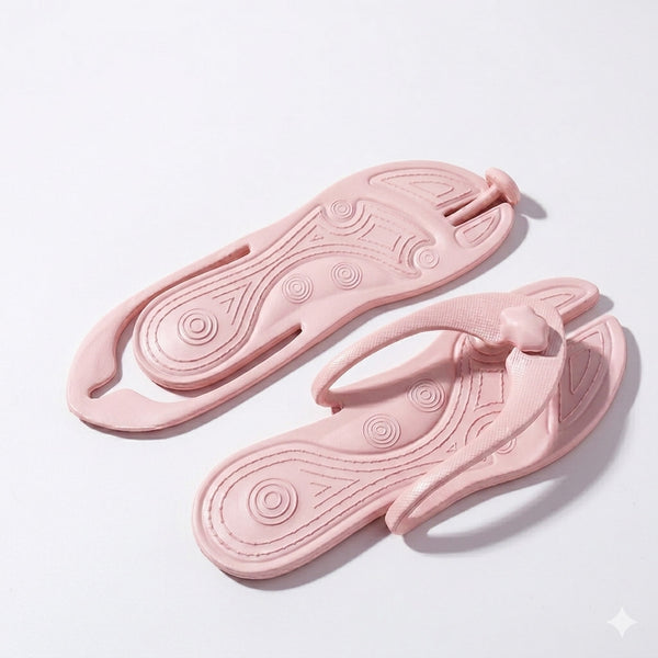 Sandalias Plegables Portátiles – Ligeras y Cómodas – Celeste
